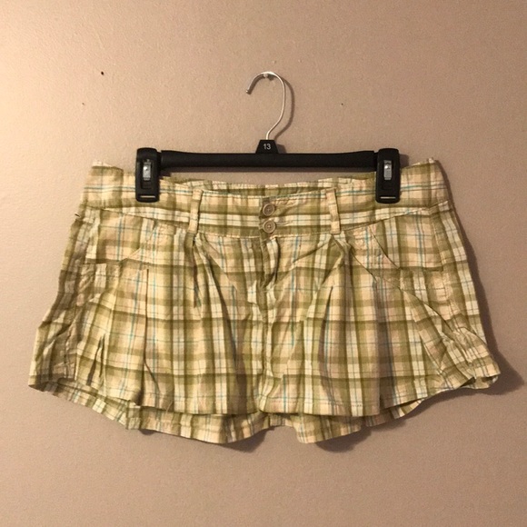 Hollister plaid mini skirt - Picture 1 of 5